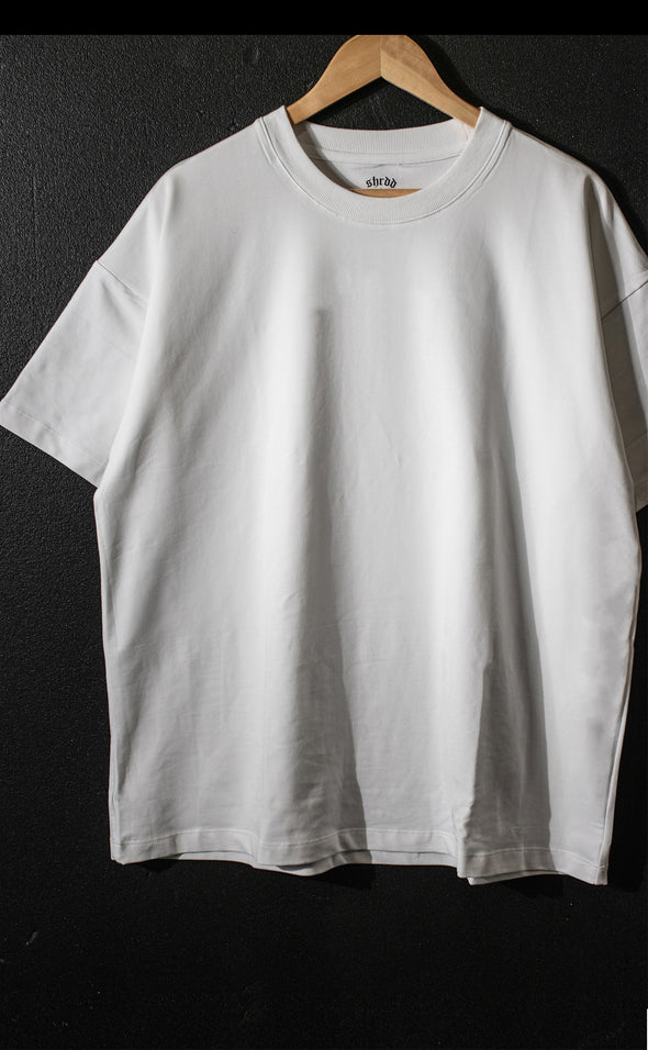 Essentials - Basic Oversized Gym T-shirt  - White - Stay Shredded