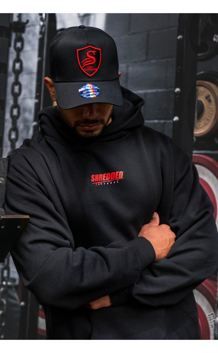 Shredded hoodie clearance