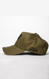 Premium Crest A-Frame Cap - Army Green Khaki - Stay Shredded