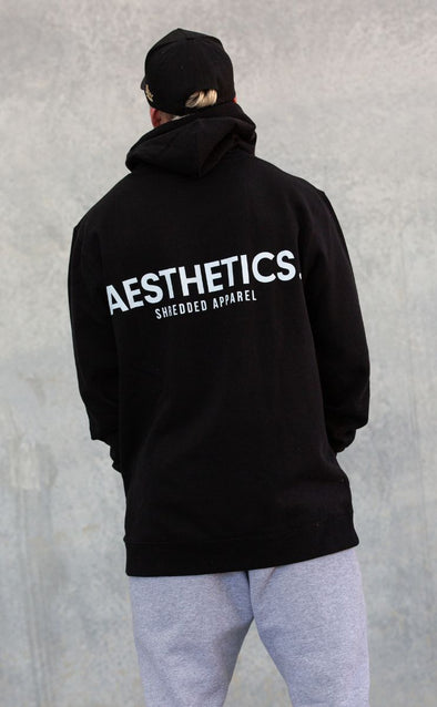 AESTHETICS. - Premium Hoodie - UniSex - Black