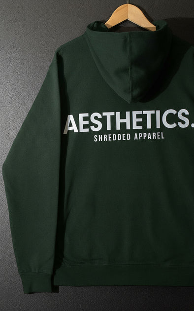 AESTHETICS. - Premium Hoodie - UniSex - Pine Green