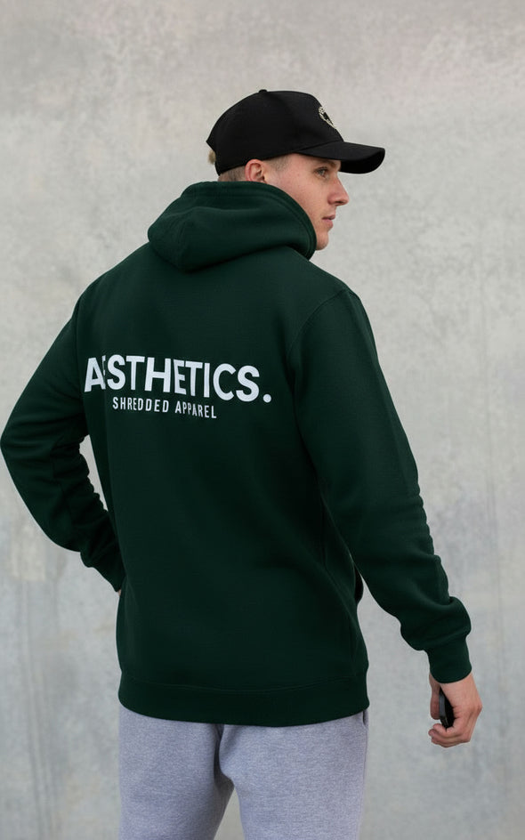 AESTHETICS. - Premium Hoodie - UniSex - Pine Green