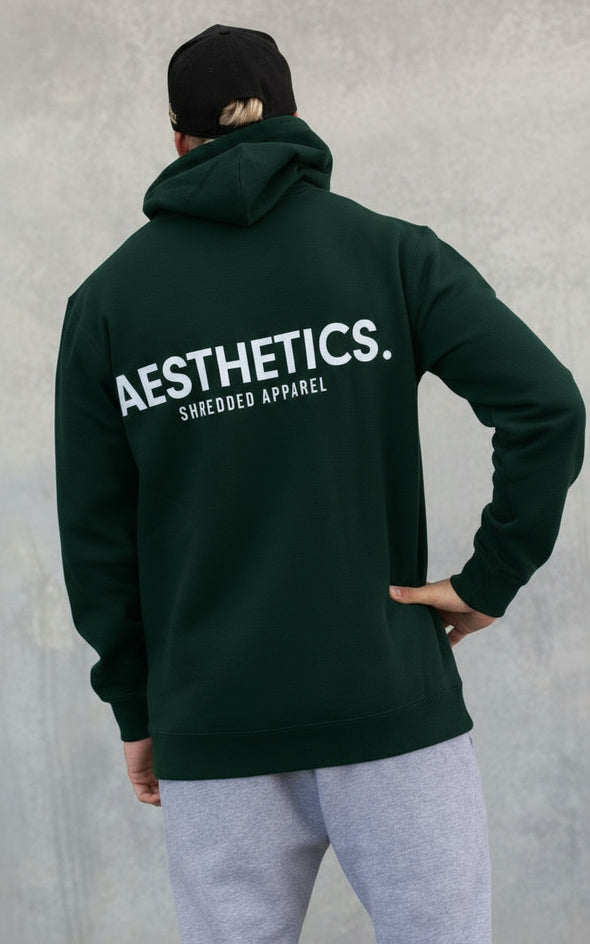 AESTHETICS. - Premium Hoodie - UniSex - Pine Green