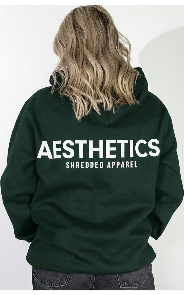 AESTHETICS. - Premium Hoodie - UniSex - Pine Green