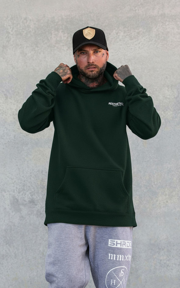 AESTHETICS. - Premium Hoodie - UniSex - Pine Green
