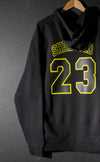 Baller - Premium Fleece Hoodie - UniSex - Black/Yellow - Stay Shredded