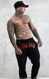 Shrdd Track Pant - Unisex - Black / Red - Stay Shredded