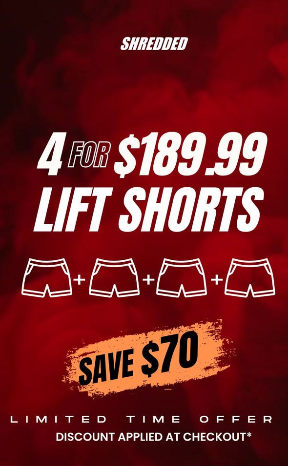 4 X Lift Shorts Bundle