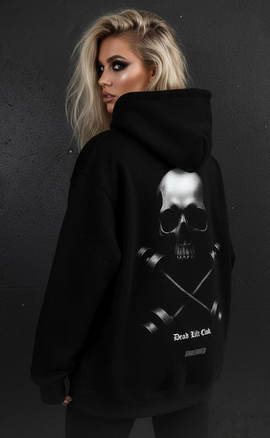 Dead lift Club Hoodie - UniSex - Black