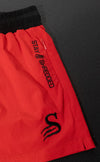 Quads of the Gods - Lift Shorts - Red - Stay Shredded
