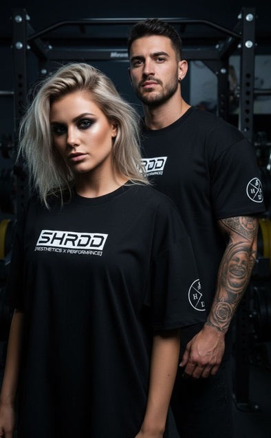 SHRDD X - unisex Pump cover - Oversized Gym T-shirt