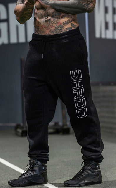 Shrdd Hollow -  Track Pants - Unisex - Black