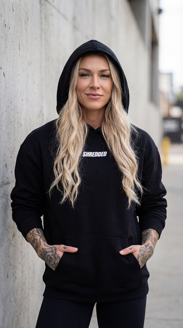 Unchained Doberman Hoodie - UniSex - Black / Coloured