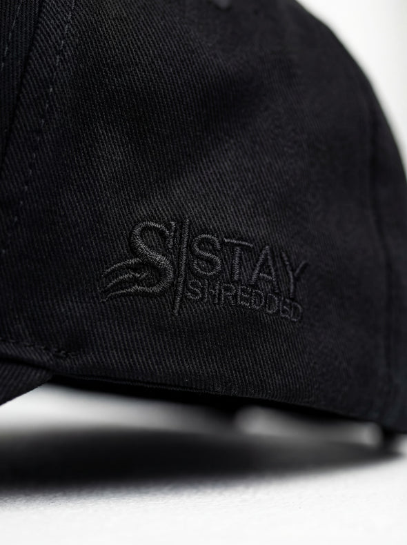 Premium Crest A-Frame Cap - Stealth - Black / Black