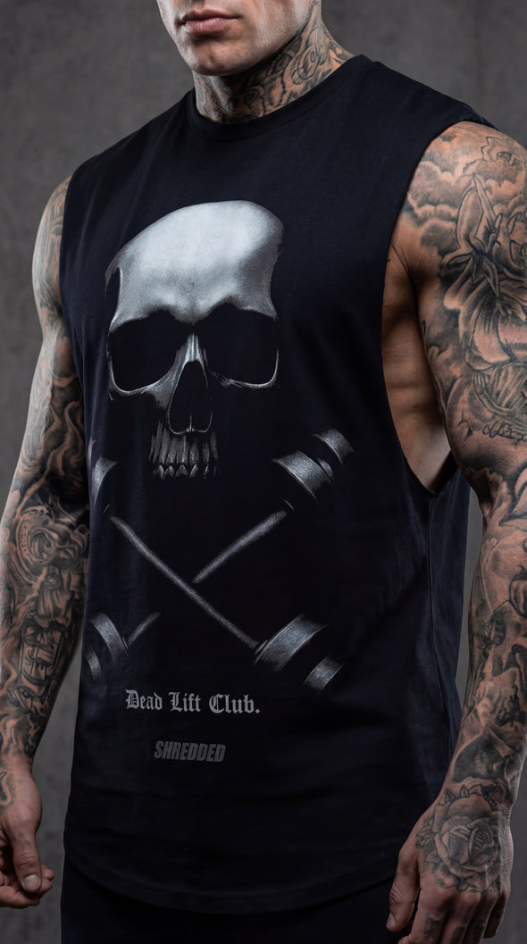 Deadlift Club Oversized Tank | Men's Gym Singlet Australia | Premium Muscle Tank