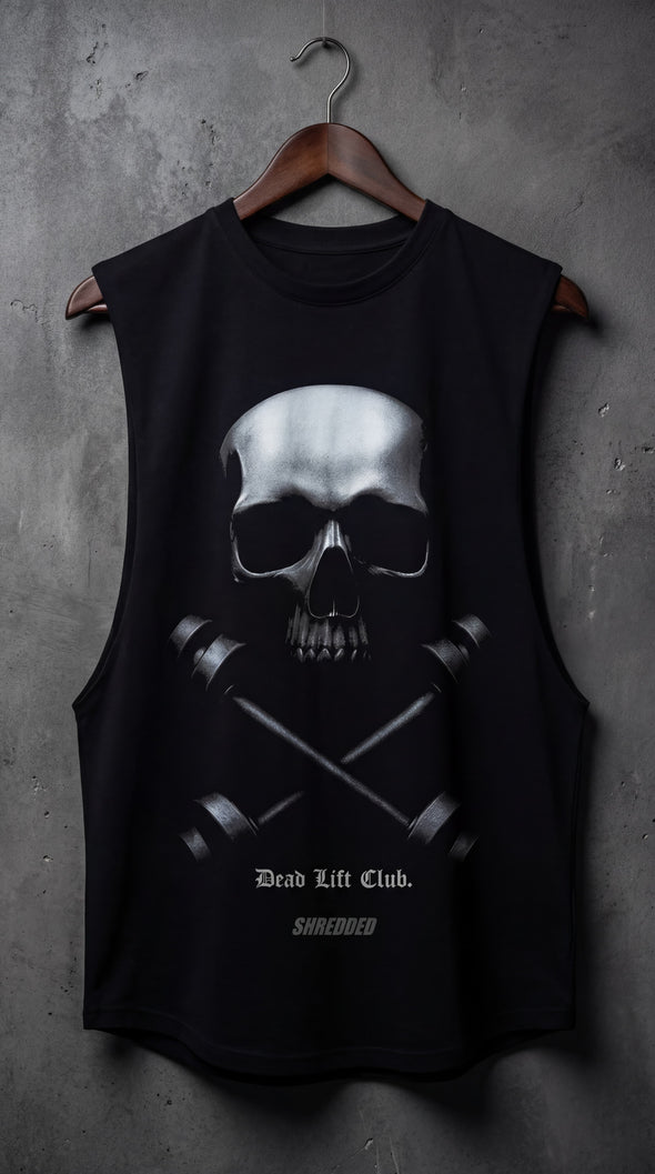 Deadlift Club Oversized Tank | Men's Gym Singlet Australia | Premium Muscle Tank