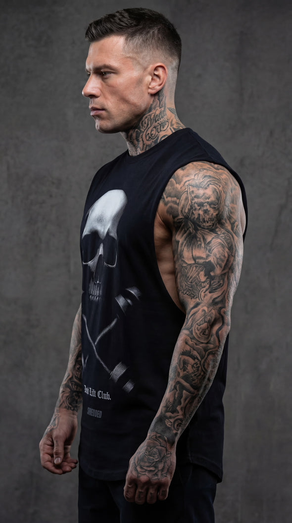 Deadlift Club Oversized Tank | Men's Gym Singlet Australia | Premium Muscle Tank