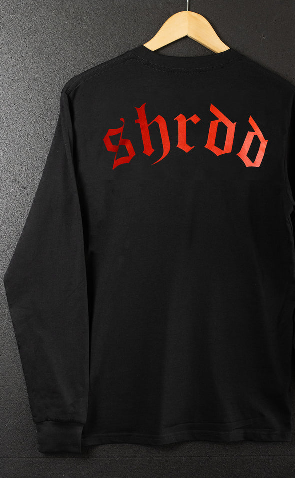 No Guts x No Glory - Long Sleeve t-shirt - Black / Red - Stay Shredded