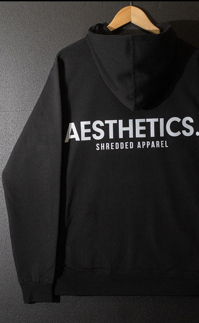 AESTHETICS. - Luxe Fleece Hoodie - UniSex - Black - Stay Shredded