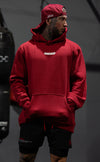 Premium Fleece Hoodie - UniSex - Red - Stay Shredded