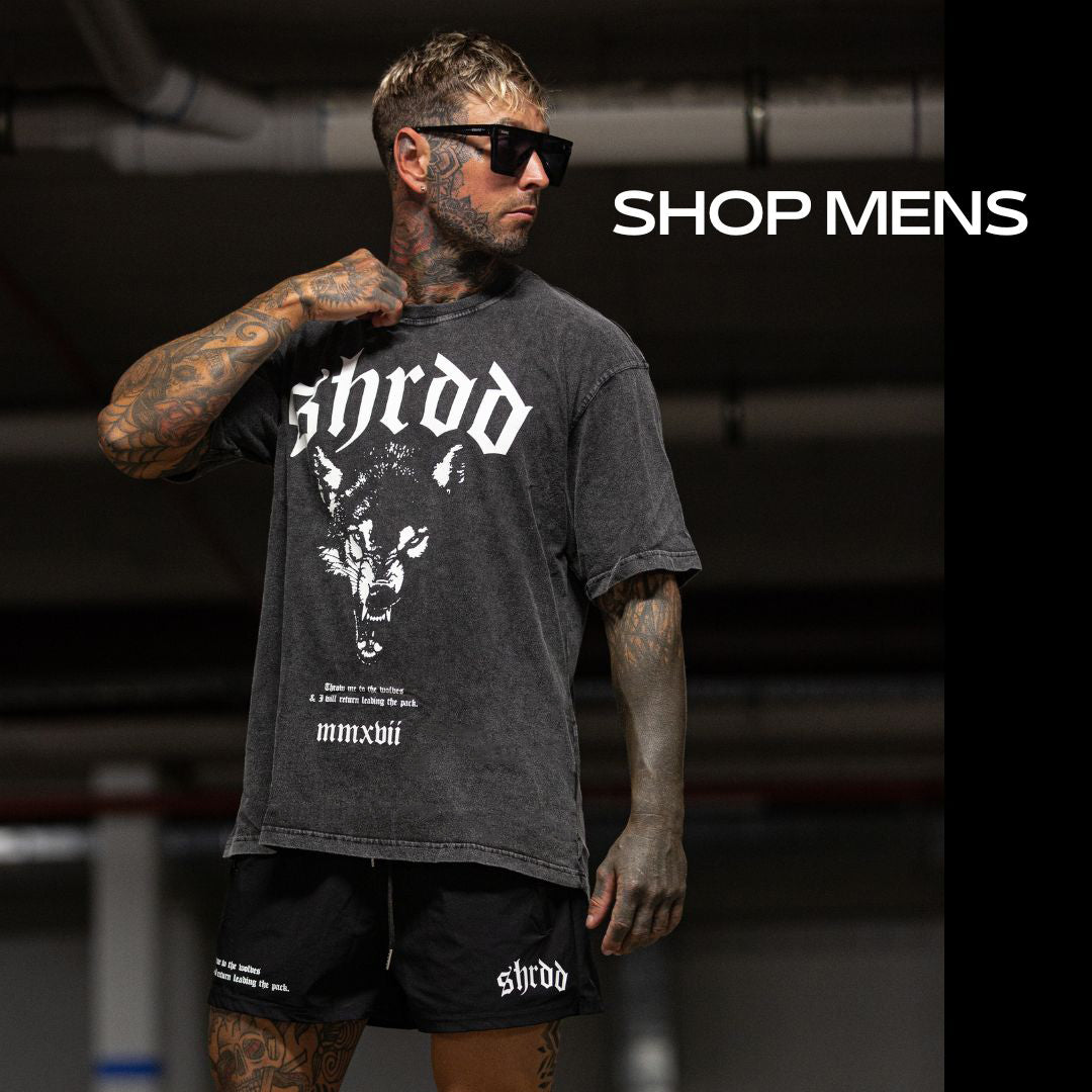 Mens Gym Clothes Bodybuilding workout Training wear Stay Shredded