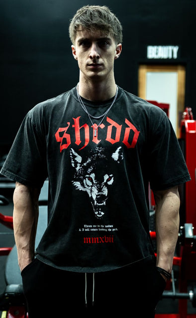 Wolves Ropa Gym Mens gym t-shirts Fitness workout Training tops | Stay Shredded