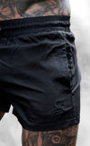 Quads of the Gods - Lift Shorts - Stealth Black / Black - Stay Shredded