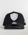 Premium Crest A-Frame Cap - Black / White - Stay Shredded