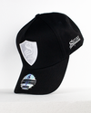 Premium Crest A-Frame Cap - Black / White - Stay Shredded
